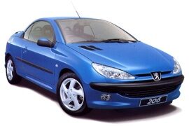 Buchen Peugeot 206 Coupe (kein Cabrio) (via ML Car)