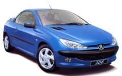 Peugeot 206 Coupe (kein Cabrio) (via ML Car)